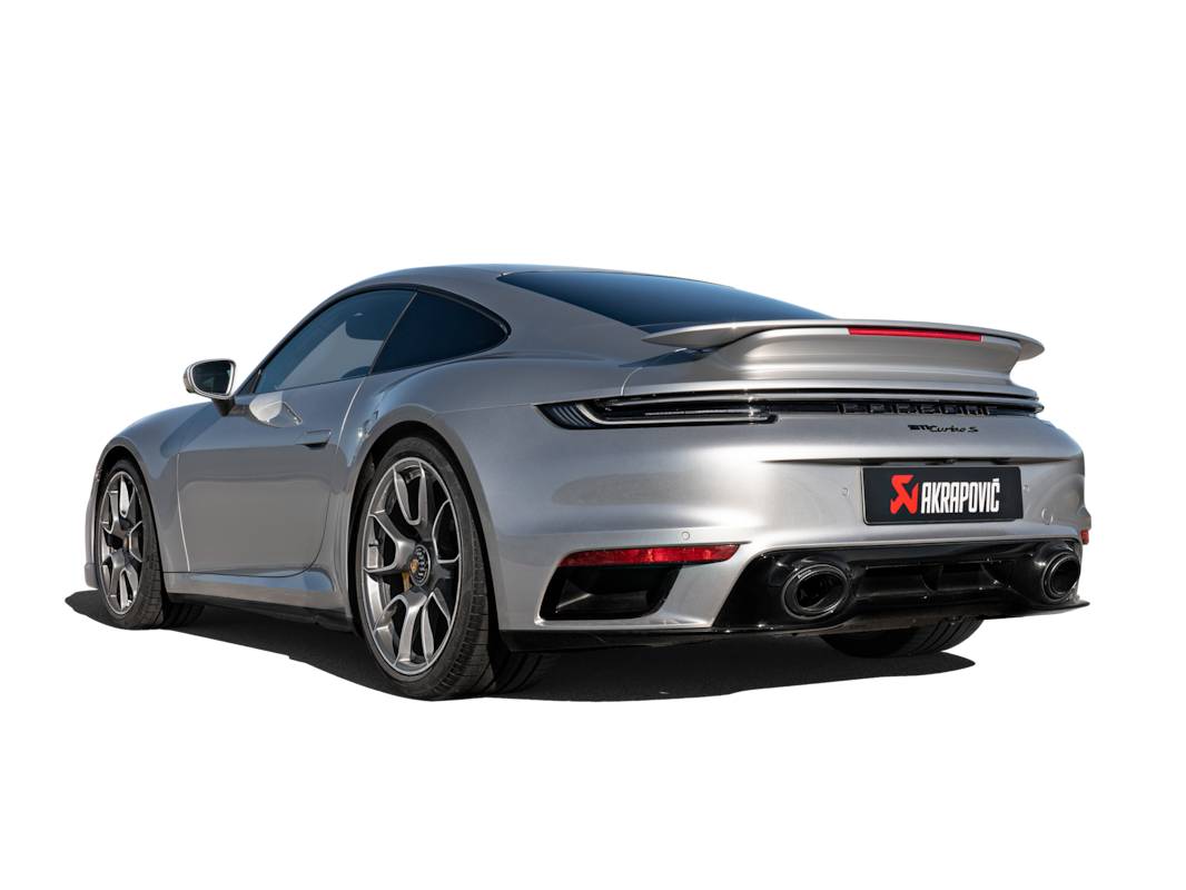 AKRAPOVIC | Porsche 911 (992) Turbo / Turbo S / Sport Classic Slip-on Race line (Titanium) Exhaust