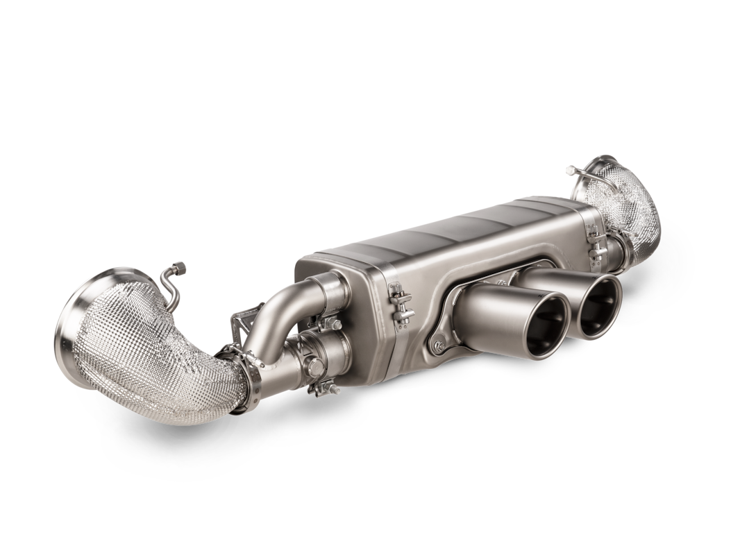 AKRAPOVIC | Slip-On Race Line Adapter (Stainless Steel) for Porsche 911 GT3 RS & S/T (992) – Required for OEM Header Fitment