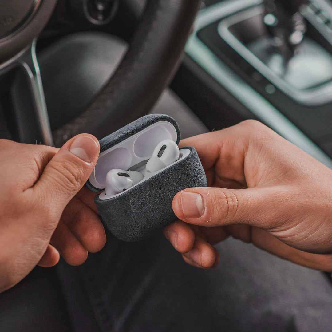 Alcanside | Airpods (3rd Generation) Alcantara Case | Space Grey