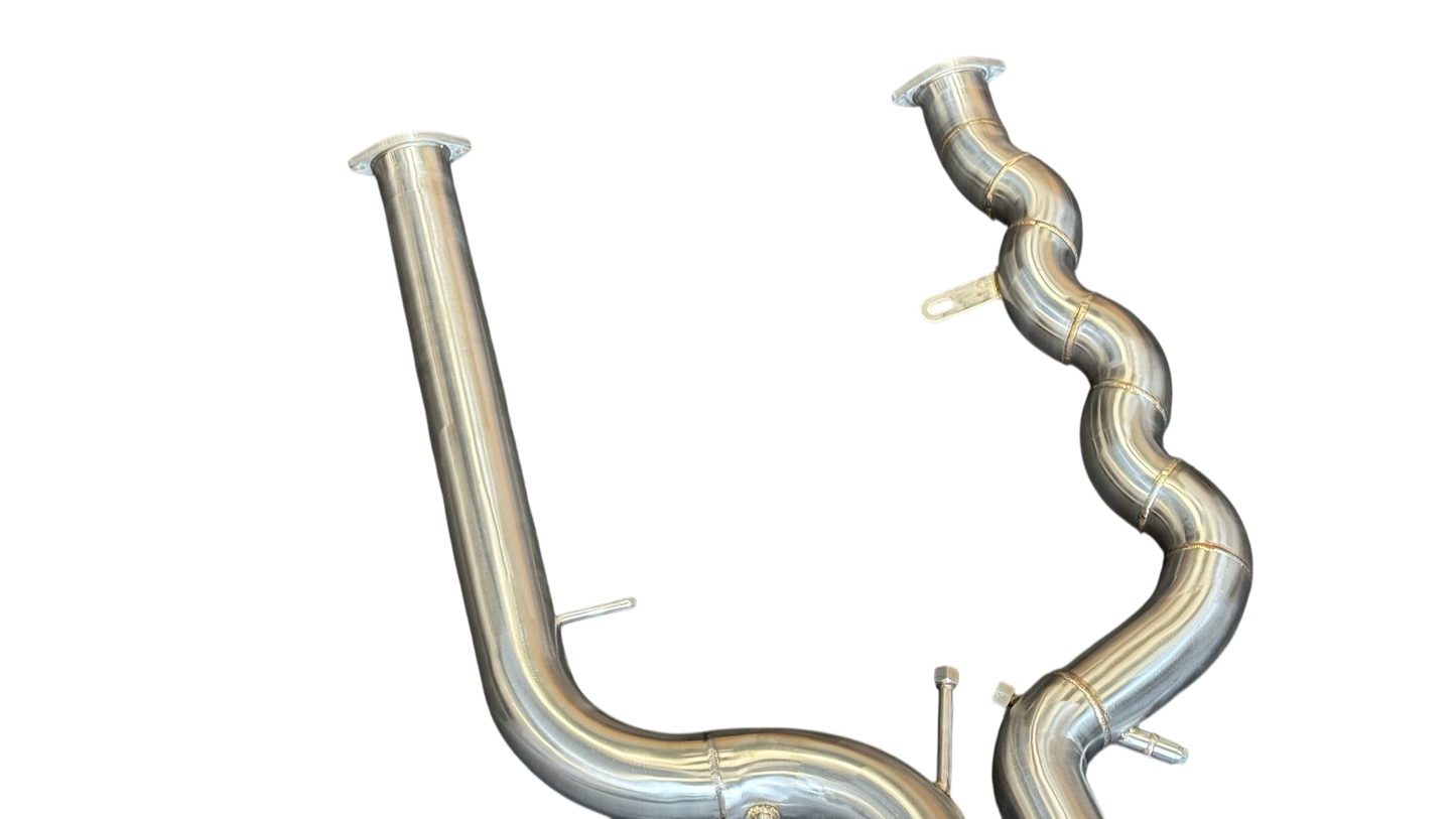 EVOLUTION M | BMW G8x M3/M4 Competition EQUAL LENGTH Exhaust Midpipe with OPF Sensor connectors