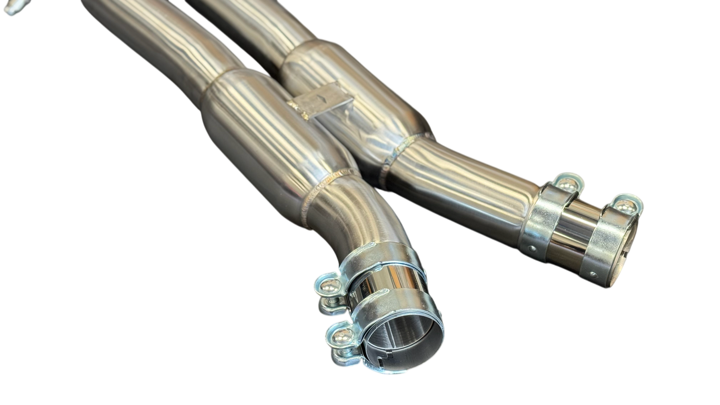 EVOLUTION M | BMW G8x M3/M4 Competition EQUAL LENGTH Exhaust Midpipe with OPF Sensor connectors