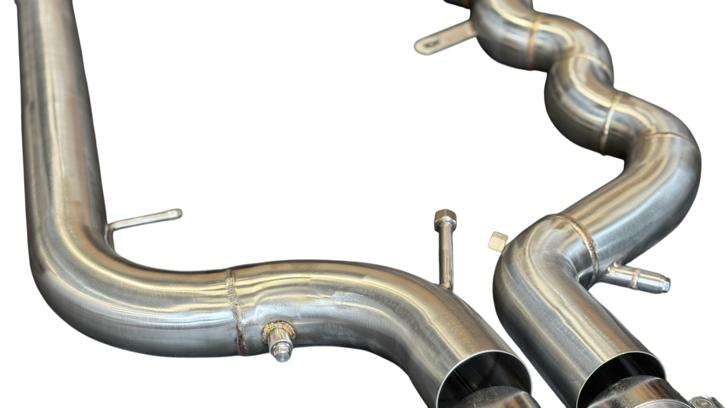 EVOLUTION M | BMW G8x M3/M4 Competition EQUAL LENGTH Exhaust Midpipe with OPF Sensor connectors