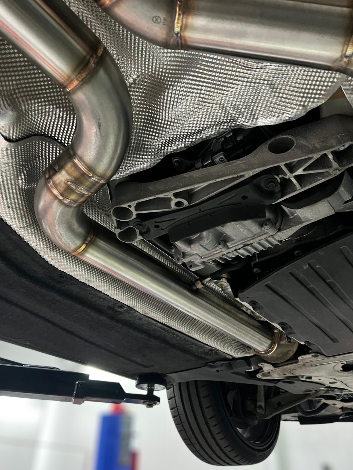 Evolution M | BMW G14/G15/G16 M850i LCI OPF Delete Midpipe (2022-2026)