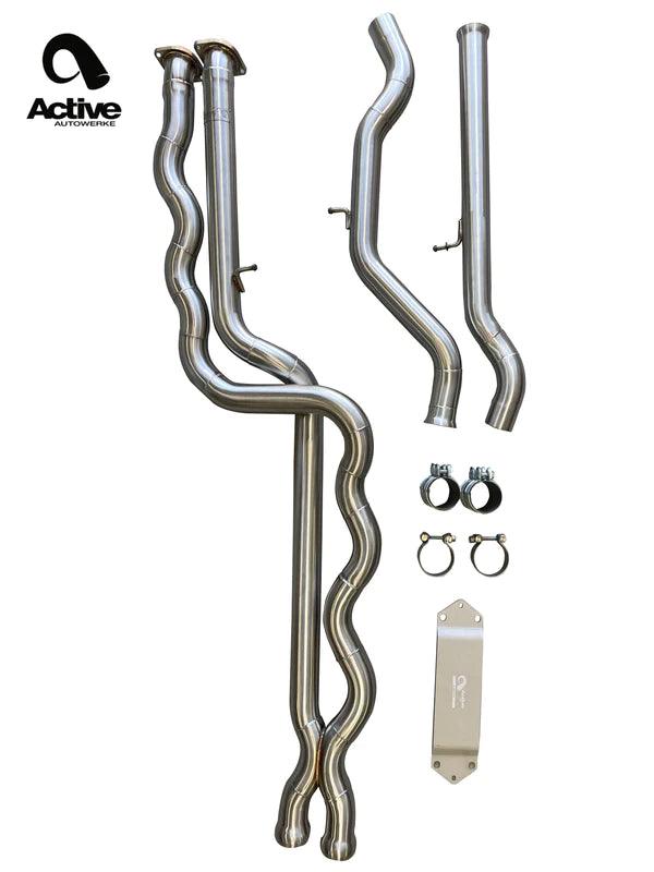 F8X Equal Length Mid Pipe