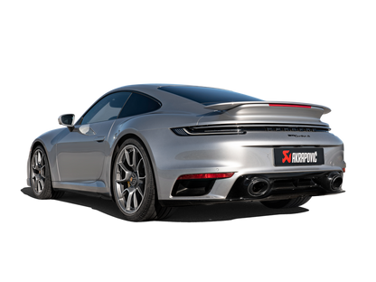 AKRAPOVIC | Porsche 911 (992) Turbo / Turbo S / Sport Classic Slip-on Race line (Titanium) Exhaust