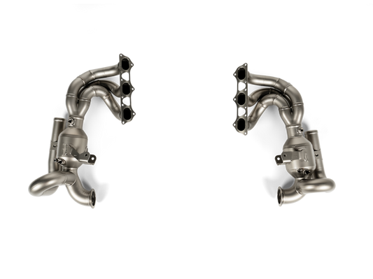 AKRAPOVIC | Evolution Header Set (Titanium) for Porsche 911 GT3 RS & S/T (992)
