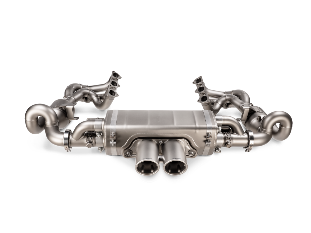AKRAPOVIC | Porsche 911 (992.1) GT3 / GT3 Touring Evolution Header Set (Titanium)