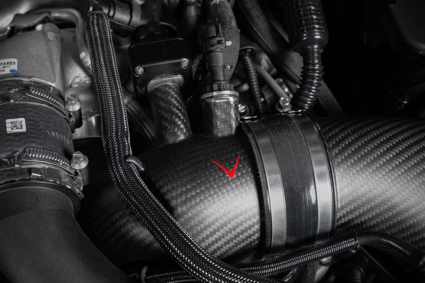 EVENTURI | BMW G90 / G99 M5 Carbon Fiber Turbo Inlet pipes upgrade