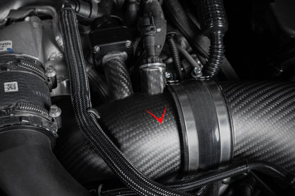 EVENTURI | BMW G90 / G99 M5 Carbon Fiber Turbo Inlet pipes upgrade