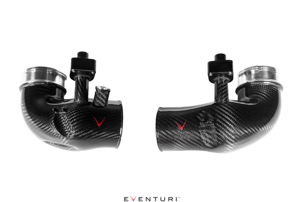 EVENTURI – BMW G90 / G99 M5 Carbon Fiber Turbo Inlet pipes upgrade sold by AutoTopNL