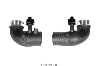 EVENTURI | BMW G90 / G99 M5 Carbon Fiber Turbo Inlet pipes upgrade