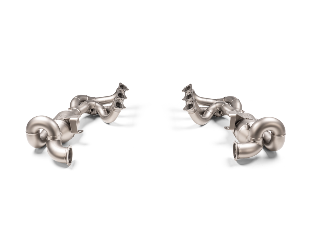 AKRAPOVIC – Porsche 911 (992.1) GT3 / GT3 Touring Evolution Header Set (Titanium) view 1