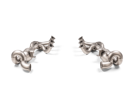 AKRAPOVIC | Porsche 911 (992.1) GT3 / GT3 Touring Evolution Header Set (Titanium)