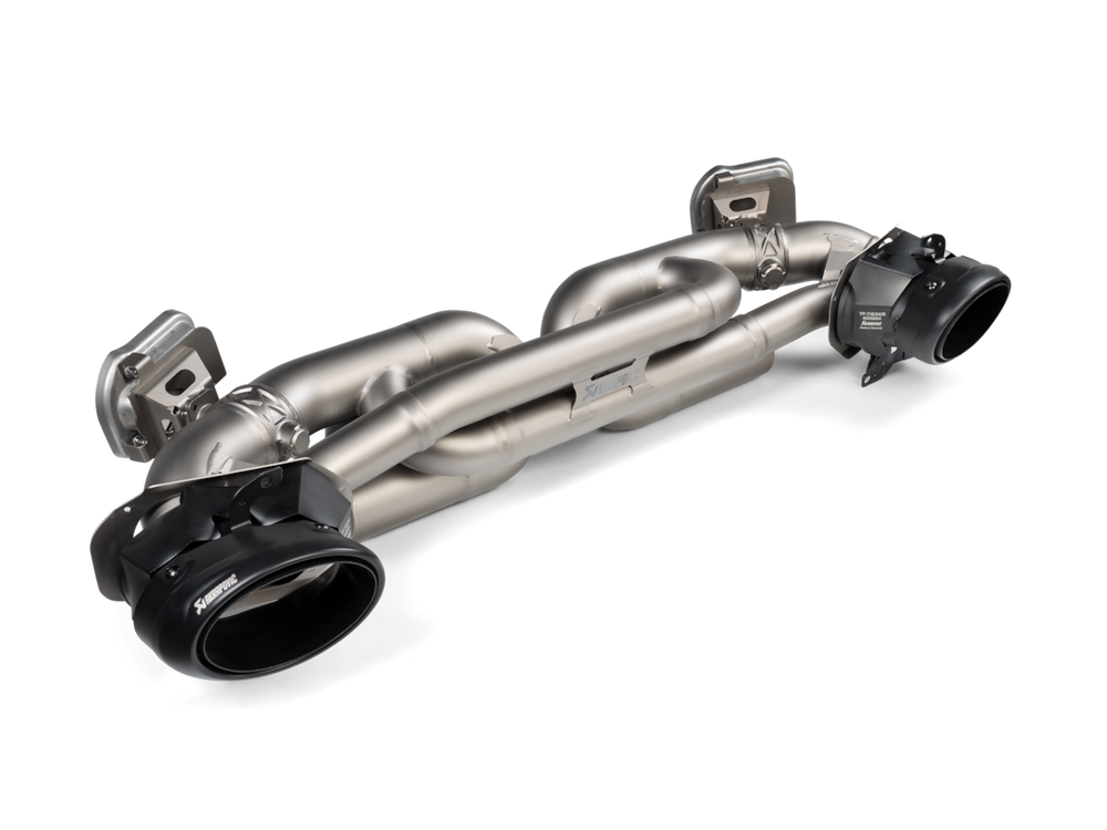 AKRAPOVIC – Porsche 911 (992) Turbo / Turbo S / Sport Classic Slip-on Race line (Titanium) Exhaust sold by AutoTopNL