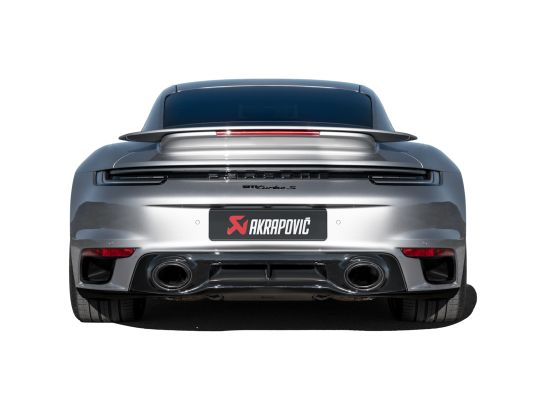 AKRAPOVIC | Porsche 911 (992) Turbo / Turbo S / Sport Classic Slip-on Race line (Titanium) Exhaust