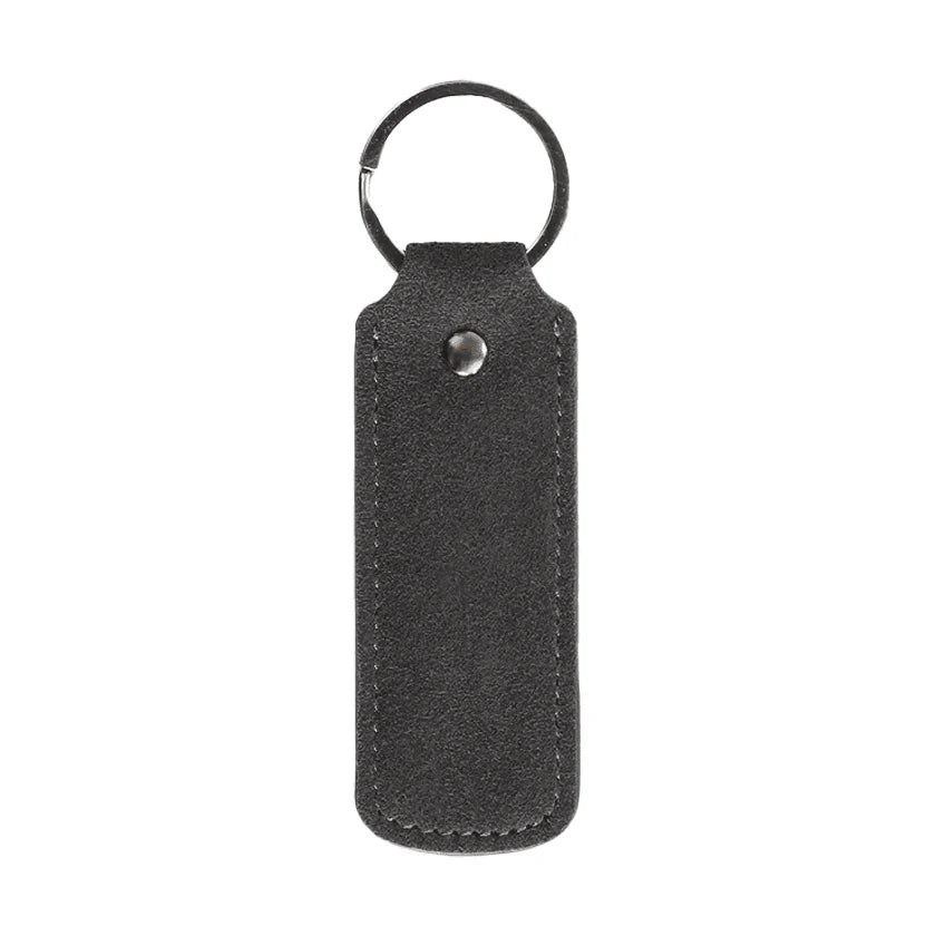 Alcanside | Alcantara Key Ring | Space Grey