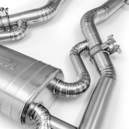 BTM Turbo | BMW G87 M2 Titanium OPF Back Slip-on Exhaust TUV/ECE Approved
