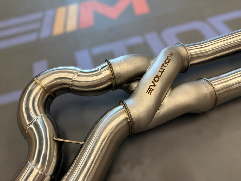 EVOLUTION M – BMW G8x M3 / M4 (Competition/CS/CSL) Equal Length Z-PIPE OPF Delete Midpipe sold by AutoTopNL