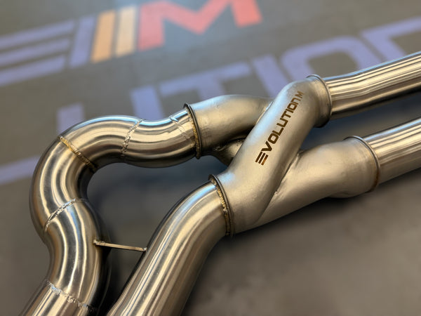 EVOLUTION M – BMW G8x M3 / M4 (Competition/CS/CSL) Equal Length Z-PIPE OPF Delete Midpipe sold by AutoTopNL