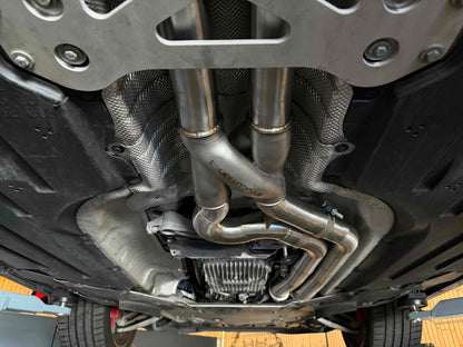 EVOLUTION M | BMW G8x M3 / M4 (Competition/CS/CSL) Equal Length Z-PIPE  OPF Delete Midpipe