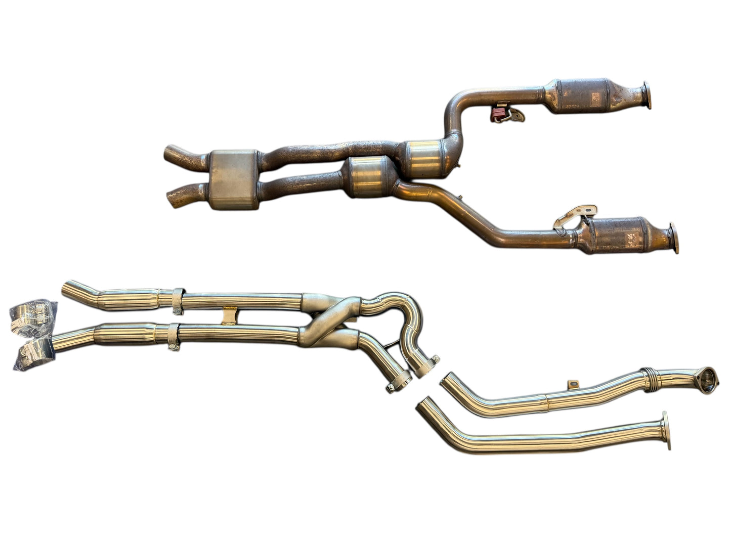 EVOLUTION M | BMW G8x M3 / M4 (Competition/CS/CSL) Equal Length Z-PIPE  OPF Delete Midpipe