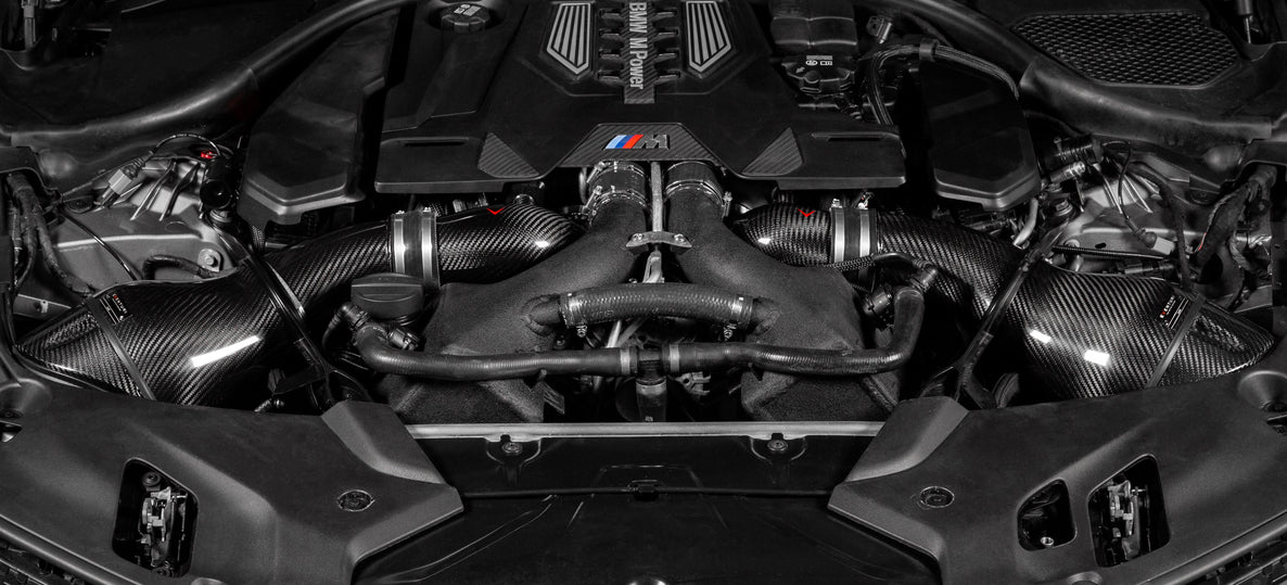 EVENTURI | BMW F90 M5 Carbon Fiber Turbo Inlets (High-Flow Upgrade for Maximum Boost Response)