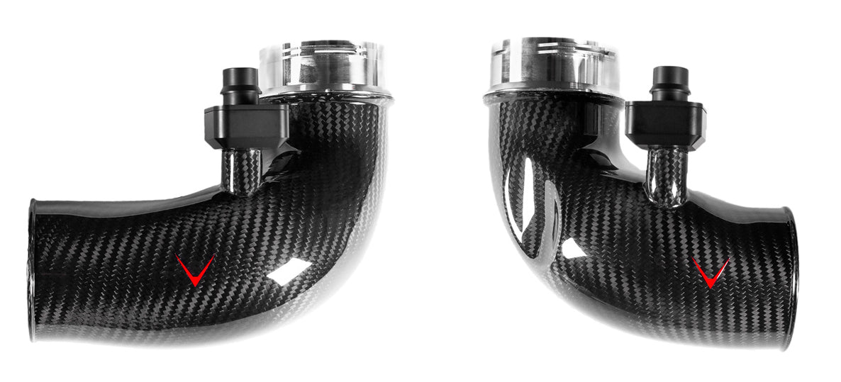 EVENTURI | BMW F90 M5 Carbon Fiber Turbo Inlets (High-Flow Upgrade for Maximum Boost Response)