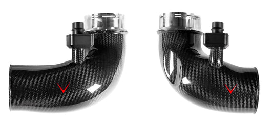 EVENTURI | BMW F90 M5 Carbon Fiber Turbo Inlets (High-Flow Upgrade for Maximum Boost Response)