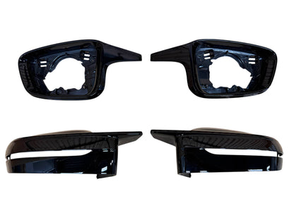 BMW OEM M Performance LCI-spiegelbehuizing in Cerium Grey of Gloss Black voor BMW G2x 