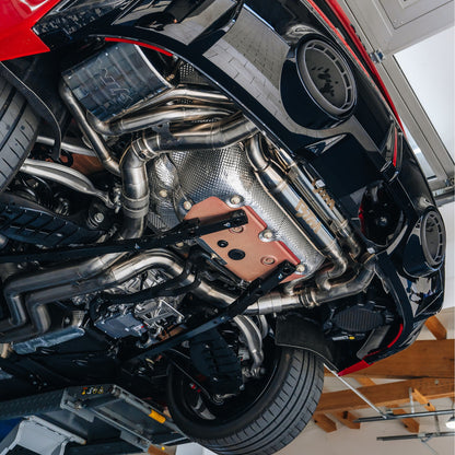 BTM TURBO | Audi RS5 B10 ECE/TUV Exhaust System (Stainless Steel or Titanium)