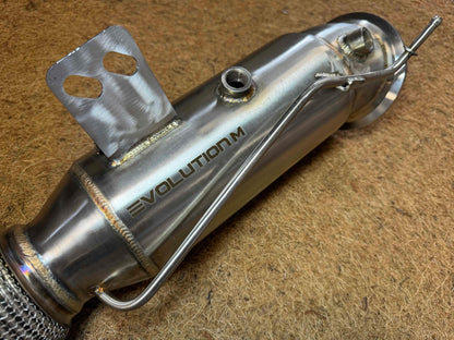 EVOLUTION M | BMW B58 Gen.2 M340i/M440i/M240i Downpipe (Catless or 200 cell)