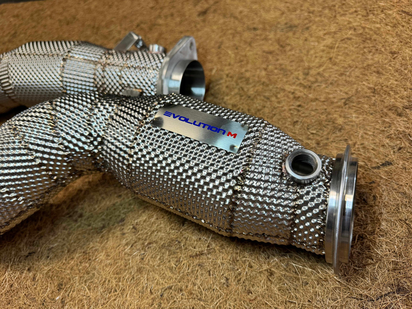 EVOLUTION M | BMW G8x M2 / M3 / M4 Downpipes (catless of 200 cell)