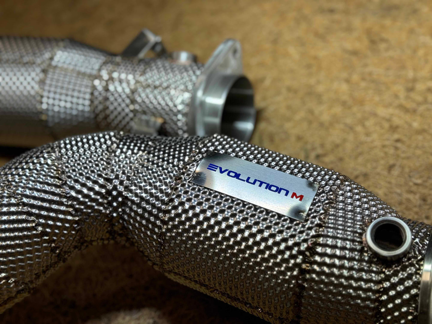 EVOLUTION M | BMW G8x M2 / M3 / M4 Downpipes (catless of 200 cell)