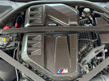 EVOLUTION M | Carbon Engine cover S58 (Gloss or Matte) | BMW G8x M3/M4