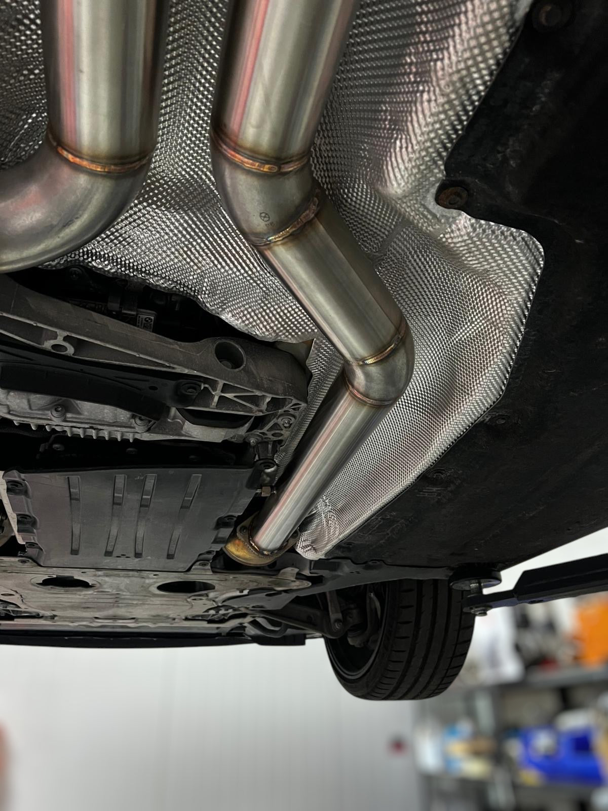 Evolution M | BMW G14/G15/G16 M850i LCI OPF Delete Midpipe (2022-2026)