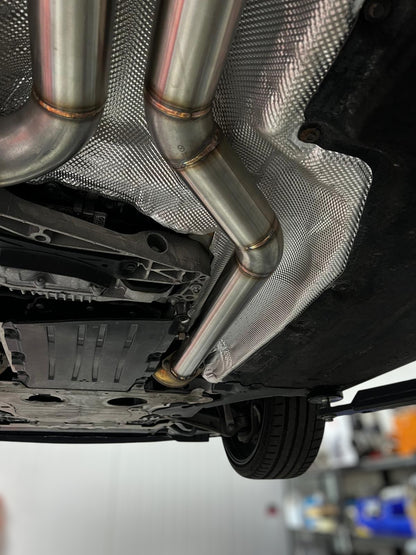 Evolution M | BMW G14/G15/G16 M850i LCI OPF Delete Midpipe (2022-2026)