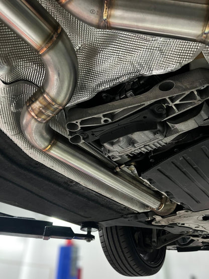 Evolution M | BMW G14/G15/G16 M850i LCI OPF Delete Midpipe (2022-2026)