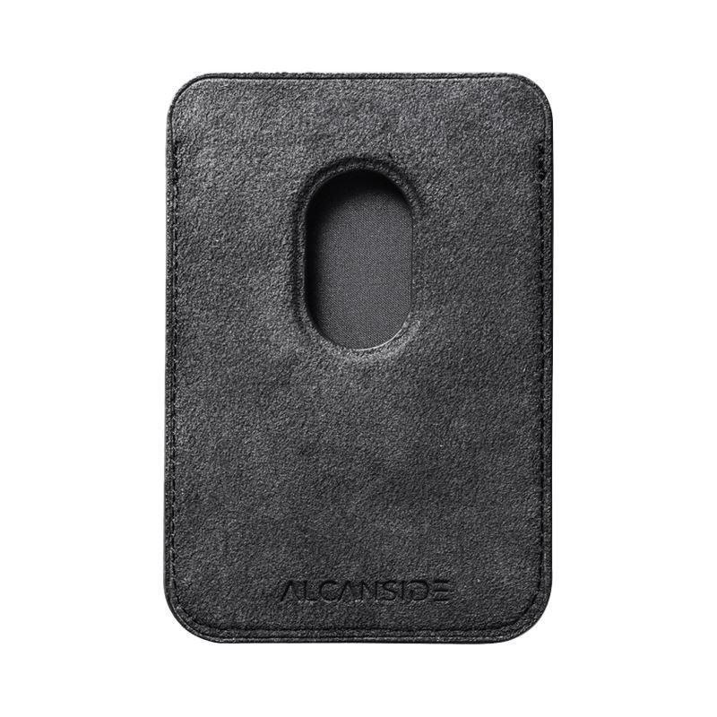 Alcanside | Alcantara MagSafe Wallet | Space Grey