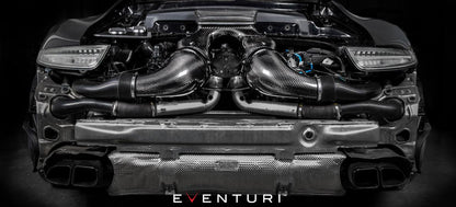 EVENTURI | PORSCHE 911 Turbo &amp; Turbo S | 991.1 en 991.2 Carbon intake