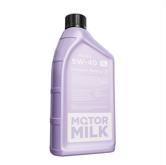 Motor Milk™ | 5W-40 Premium Racing Oil