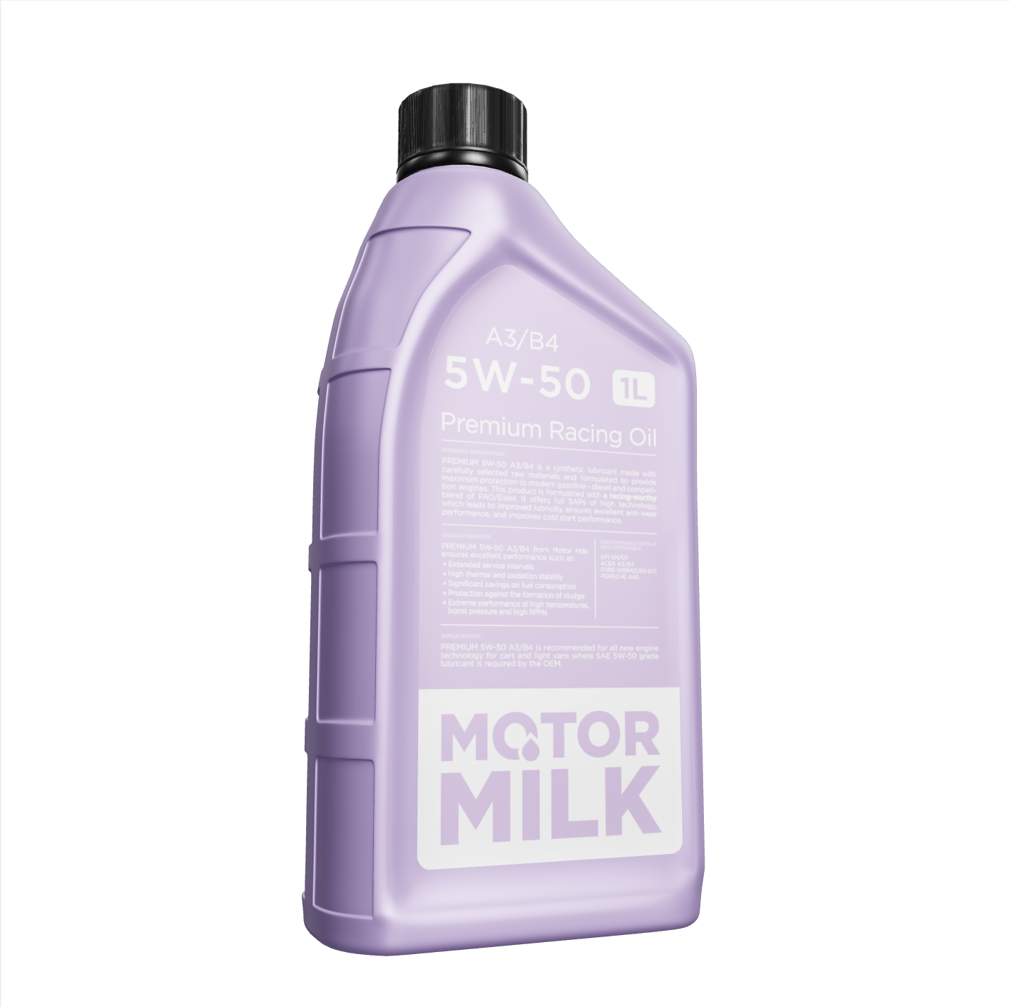 Motor Milk™ | 5W-50 Premium Racing Oil