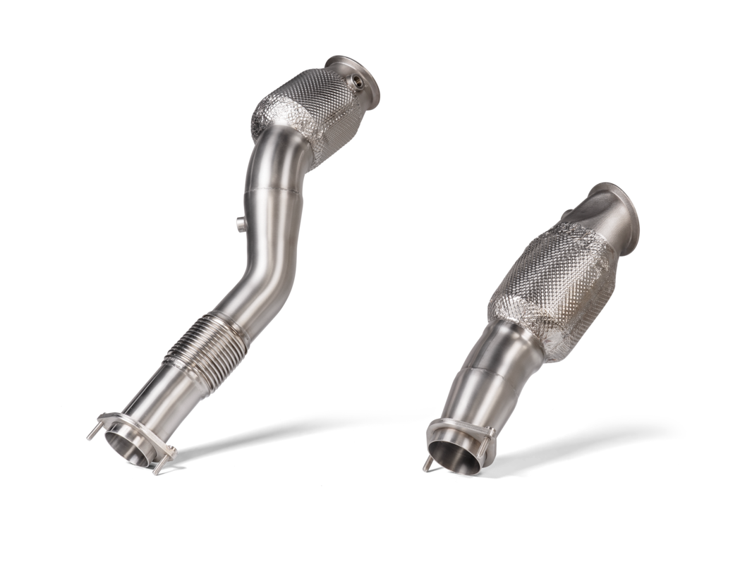 AKRAPOVIC | BMW G8x M2 / M3 / M4 (Competition, CS, CSL) Downpipes (Catless or 200 cell)