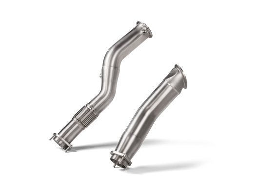 AKRAPOVIC | BMW G8x M2 / M3 / M4 (Competition, CS, CSL) Downpipes (Catless or 200 cell)