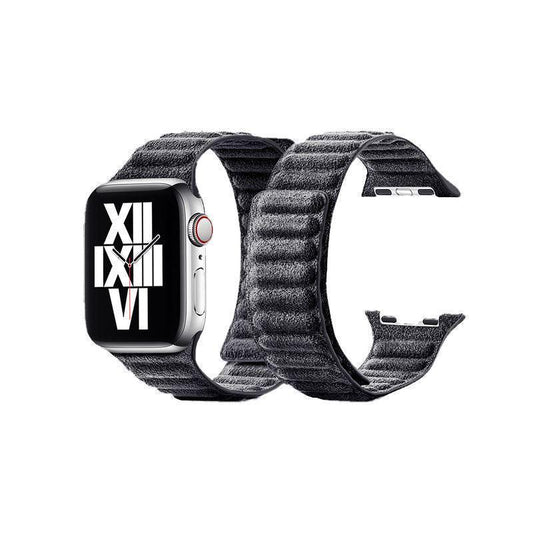 Alcanside | Apple Watch Alcantara Strap | Space Grey - 42/44/45mm & Ultra (49mm)