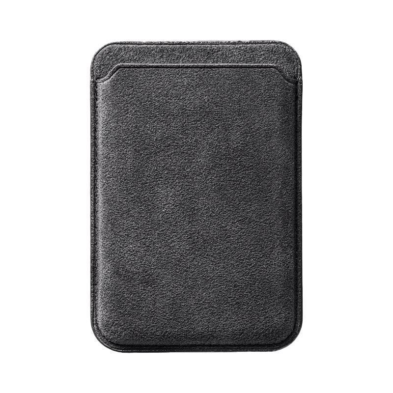 Alcanside | Alcantara MagSafe Wallet | Space Grey