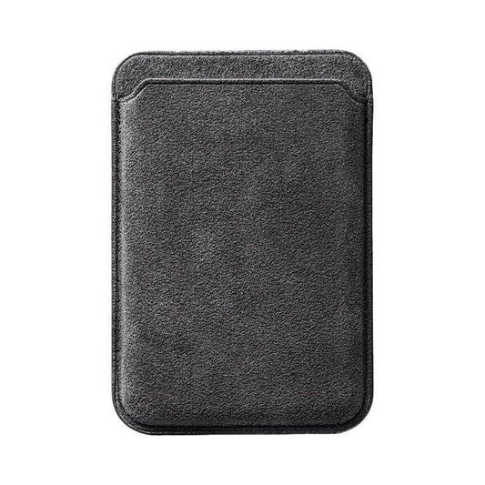 Alcanside | Alcantara MagSafe Wallet | Space Grey