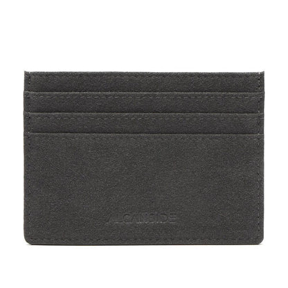 Alcanside | Alcantara Wallet | Space Grey