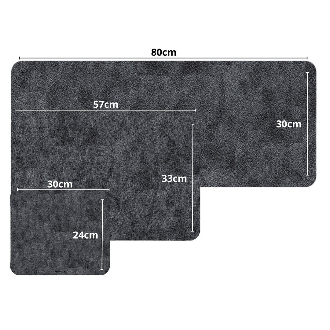 Alcanside| Alcantara Mousepad 80x30cm | Space Grey