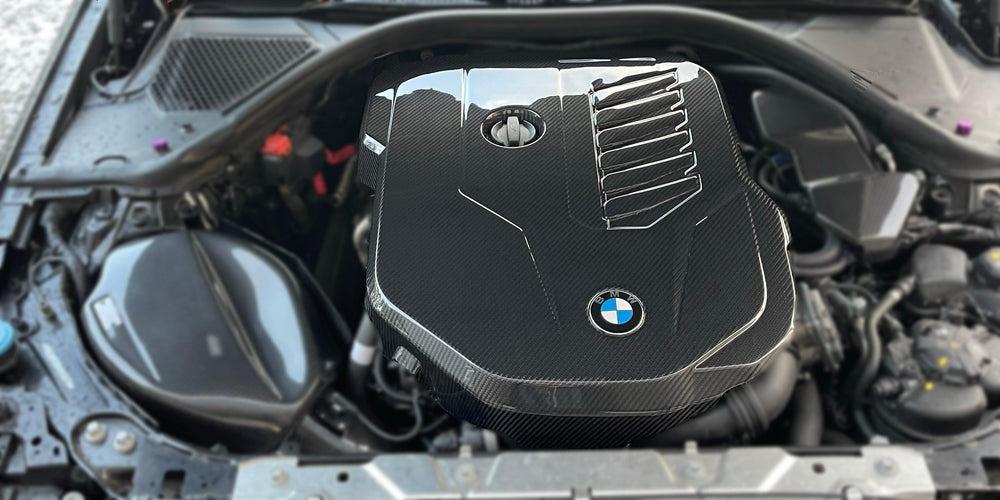 Evolution M BMW B58 carbon-fibre engine cover