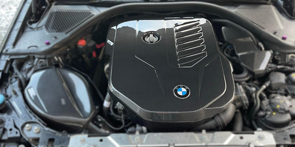 Evolution M BMW B58 carbon-fibre engine cover